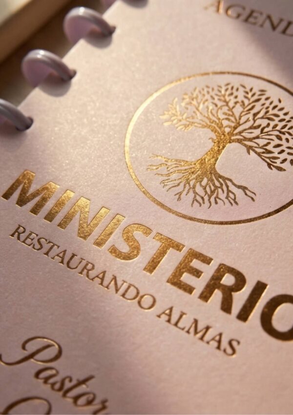 Imagen 2 de agenda personalizada Agenda inteligente con tapa de diseño personalizado y discos