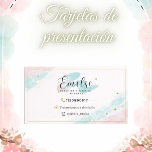 Tarjetas personalizadas